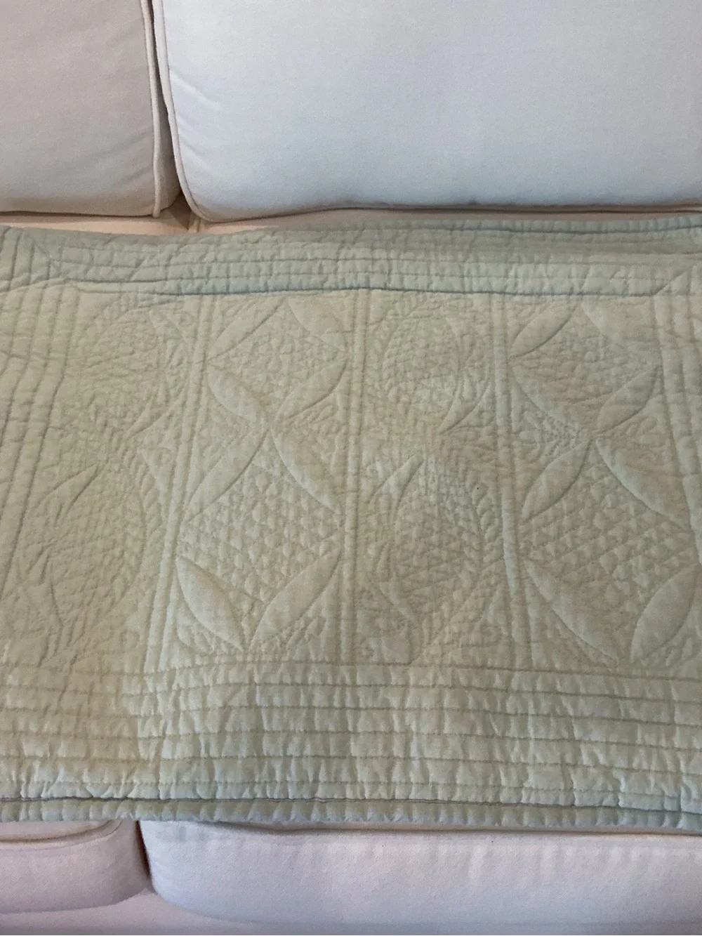 Pottery Barn Aqua Pillow Sham